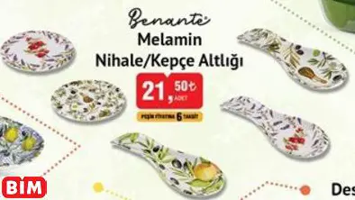 BENANTE MELAMİN NİHALE/KEPÇE ALTLIĞI BENANTE MELAMİN NİHALE/KEPÇE ALTLIĞI